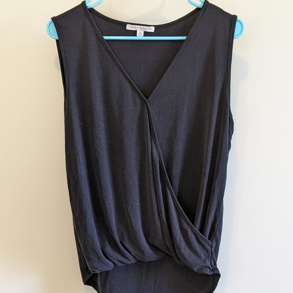 black dress tank